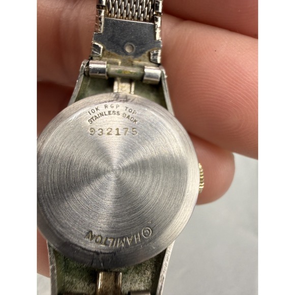 Vintage Hamilton Electronic Watch‎ Silver Tone Signed UNTESTED READ main image 11
